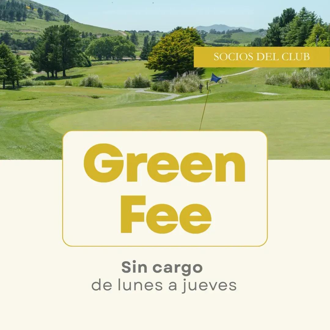 Green fee sin cargo