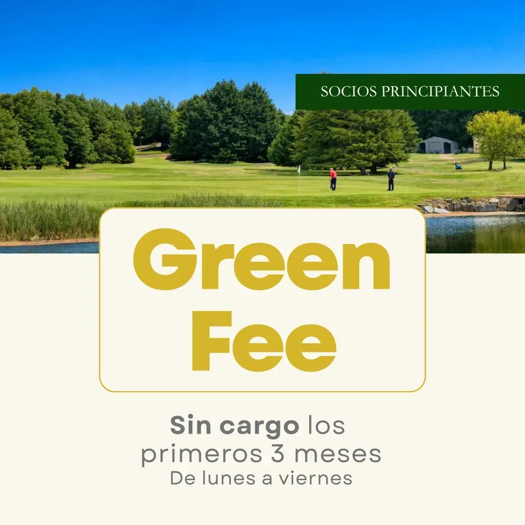 Green fee sin cargo